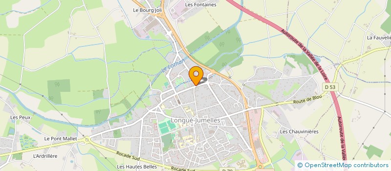 localisation de l'entreprise SCI BIGOT METIVIER  LONGUE-JUMELLES