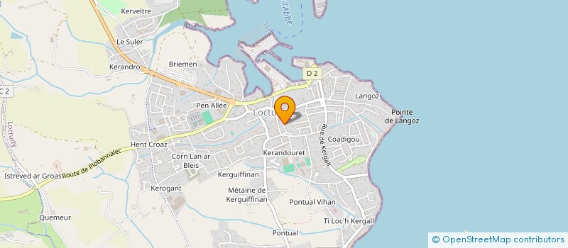 localisation de l'entreprise SCI BIGOUDEN EXPRESS  PONT-L'ABBE