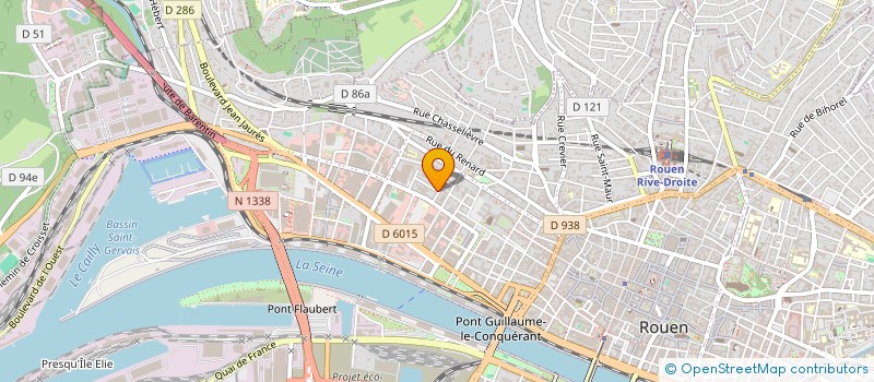 localisation de l'entreprise SCI BIGOUDI à ROUEN