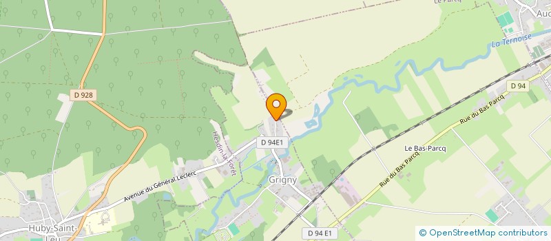 localisation de l'entreprise SCI BIHET SEBASCRHIS  GRIGNY