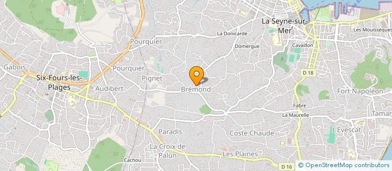 localisation de l'entreprise SCI BIHOTZA à LA SEYNE-SUR-MER