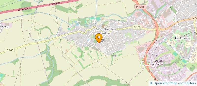 localisation de l'entreprise SCI BIHR 1570  MORSCHWILLER-LE-BAS