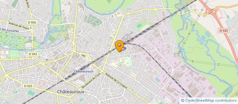 localisation de l'entreprise SCI BIJELA à CHATEAUROUX