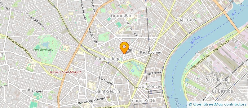 localisation de l'entreprise SCI BIJORKA  BORDEAUX