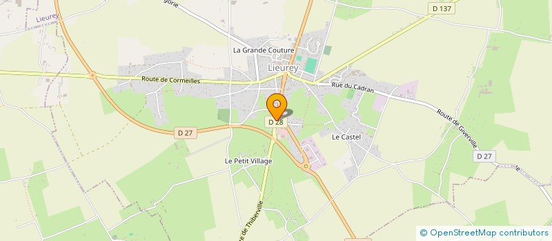 localisation de l'entreprise SCI BIJOU  LIEUREY