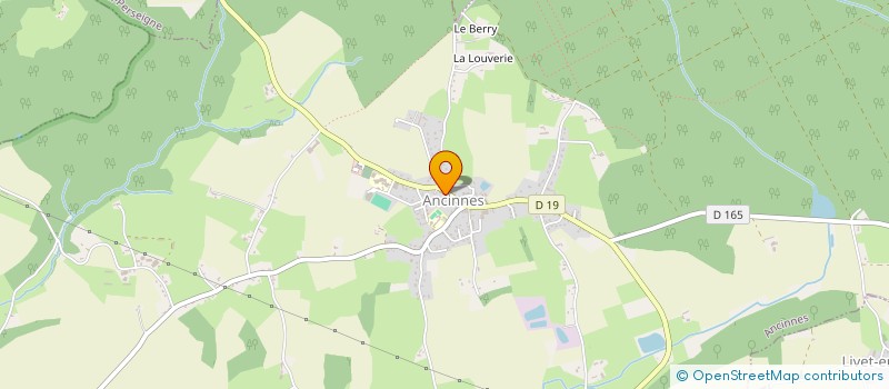 localisation de l'entreprise SCI BIJOUX  ANCINNES