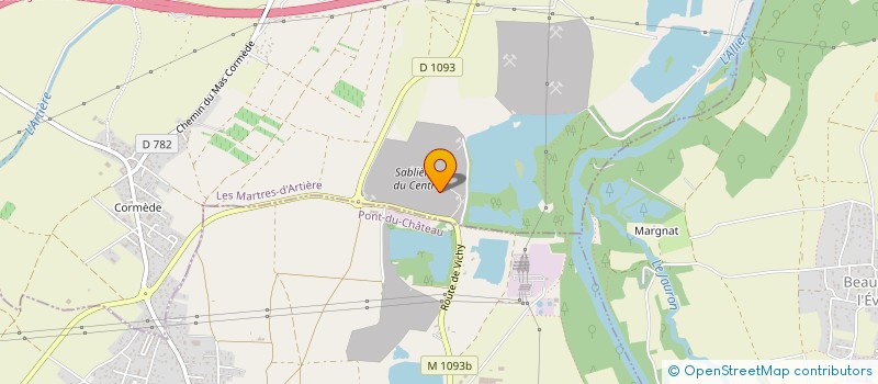 localisation de l'entreprise SCI BIKINI  LES MARTRES-D'ARTIERE