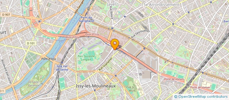 localisation de l'entreprise SCI BIKOUR RAOUAHA à ISSY-LES-MOULINEAUX