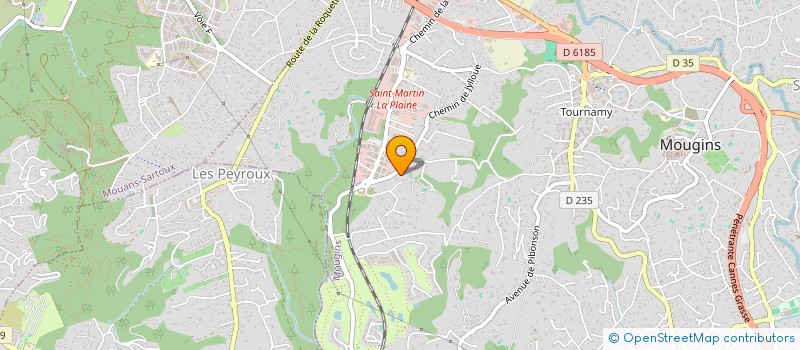 localisation de l'entreprise SCI BIL à MOUGINS