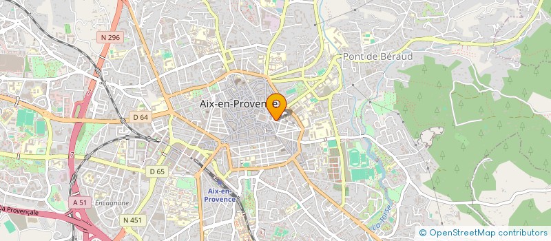 localisation de l'entreprise SCI BILANCIA  AIX-EN-PROVENCE