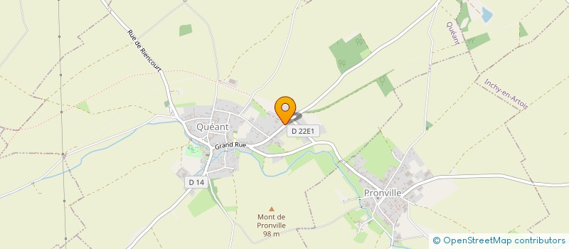 localisation de l'entreprise SCI BILBOCQUET  BARALLE