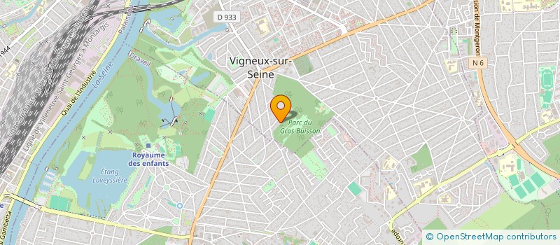 localisation de l'entreprise SCI BILBOK à VIGNEUX-SUR-SEINE