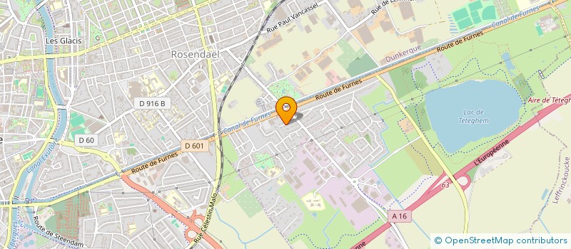 localisation de l'entreprise SCI BILDE  TETEGHEM-COUDEKERQUE-VILLAGE