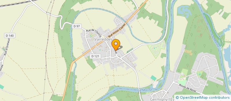 localisation de l'entreprise SCI BILEM  VARREDDES