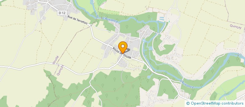 localisation de l'entreprise SCI BILHOR  QUINCAY