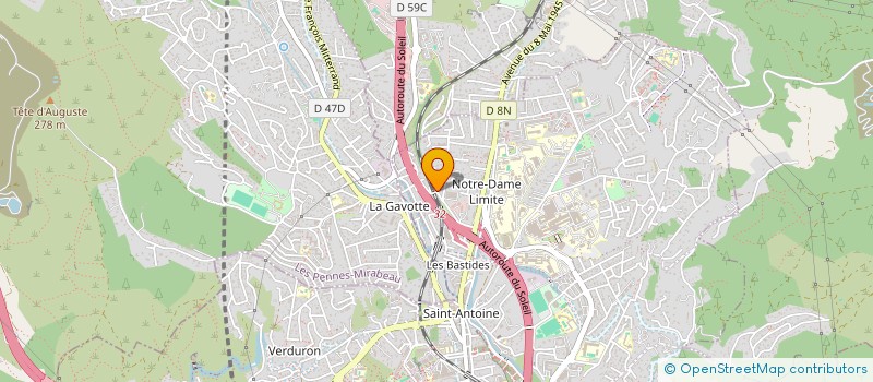 localisation de l'entreprise SCI BILICI à MARSEILLE