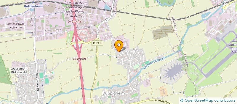 localisation de l'entreprise SCI BILIEN AMELOOT  DUPPIGHEIM