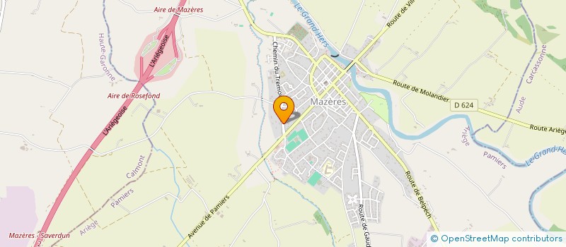 localisation de l'entreprise SCI BILIERE DU CAMP à MAZERES