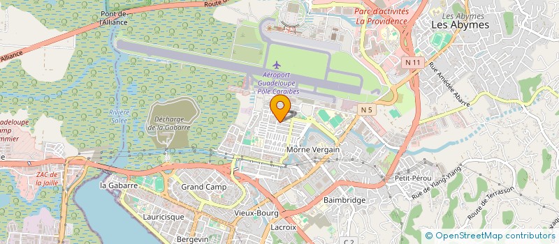 localisation de l'entreprise SCI BILIJO à LES ABYMES