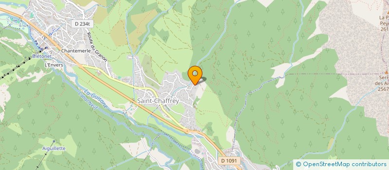 localisation de l'entreprise SCI BILL'S  SAINT-CHAFFREY