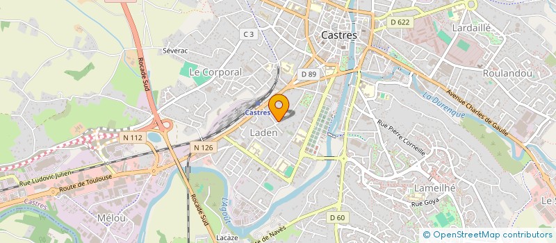 localisation de l'entreprise SCI BILLANCOURT  CASTRES