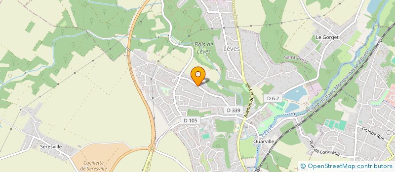 localisation de l'entreprise SCI BILLARD 468 à LEVES