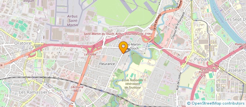 localisation de l'entreprise SCI BILLE EN TED à TOULOUSE