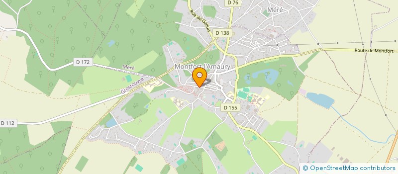 localisation de l'entreprise SCI BILLIE BERCLAU  MONTFORT-L'AMAURY