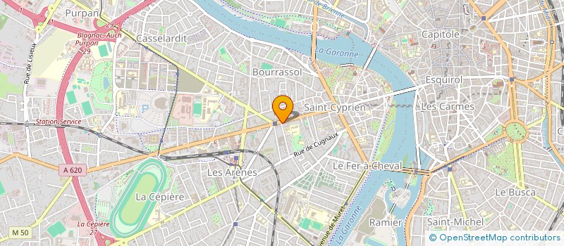 localisation de l'entreprise SCI BILLIERES 67 à TOULOUSE