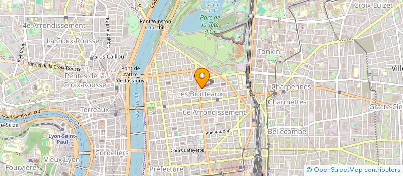 localisation de l'entreprise SCI BILLIONS INVEST  LYON