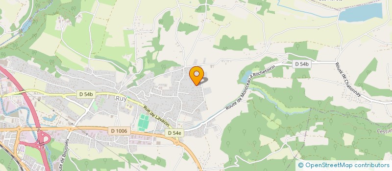 localisation de l'entreprise SCI BILOBA  RUY-MONTCEAU