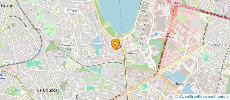 localisation de l'entreprise SCI BILOBA  BRUGES