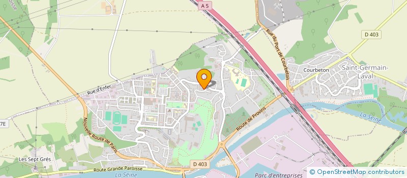 localisation de l'entreprise SCI BIMA à MONTEREAU-FAULT-YONNE