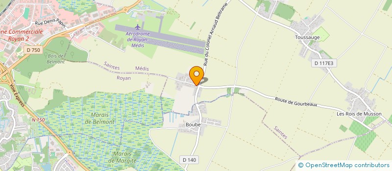 localisation de l'entreprise SCI BIMAVI  MEDIS