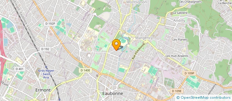 localisation de l'entreprise SCI BIN CHEN  EAUBONNE