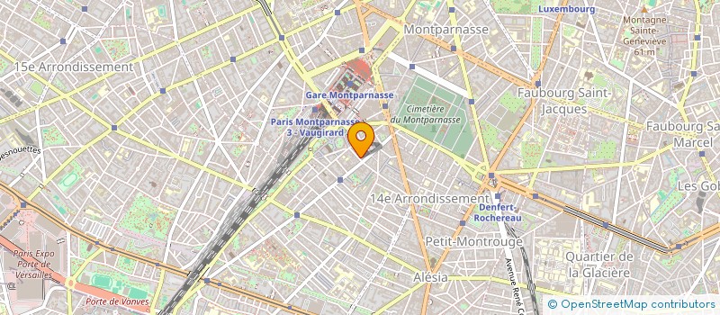 localisation de l'entreprise SCI BINAULD-JOLY  PARIS