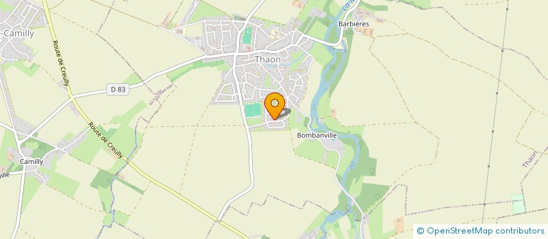 localisation de l'entreprise SCI BINET IMMO  THAON