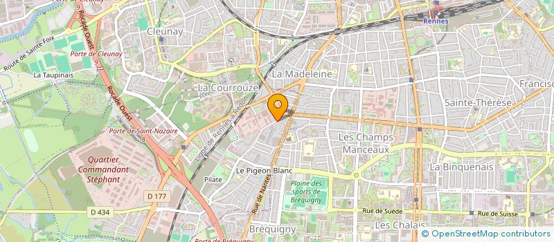 localisation de l'entreprise SCI BINETTE  SAINT-JACQUES-DE-LA-LANDE