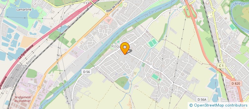 localisation de l'entreprise SCI BING à ROQUETTES
