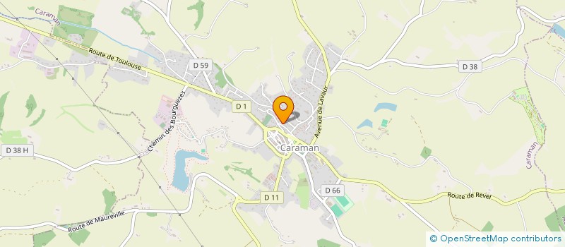 localisation de l'entreprise SCI BINGAM à CARAMAN