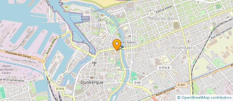 localisation de l'entreprise SCI BINGEN à DUNKERQUE