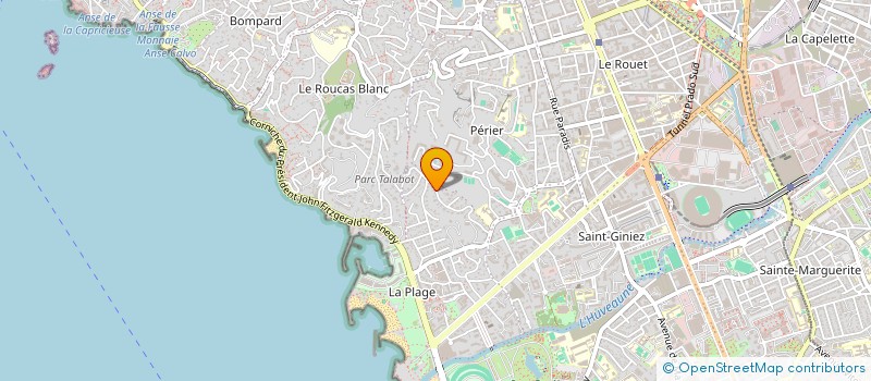 localisation de l'entreprise SCI BINISTI TRAYAS à MARSEILLE