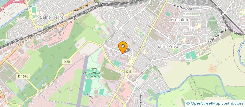 localisation de l'entreprise SCI BINTECH à MARLY
