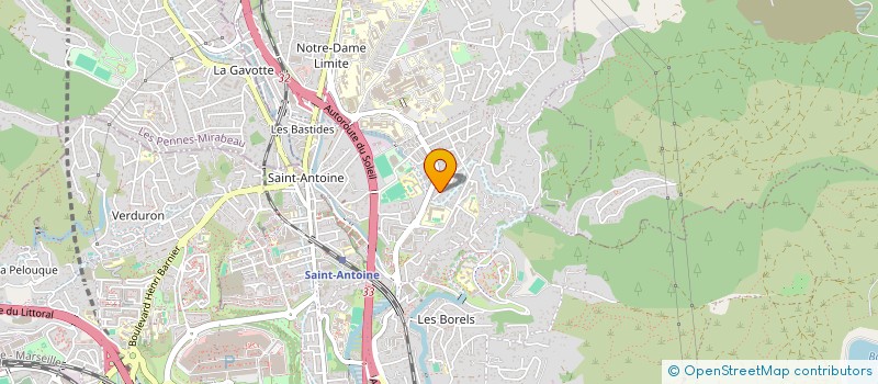 localisation de l'entreprise SCI BINTI à MARSEILLE