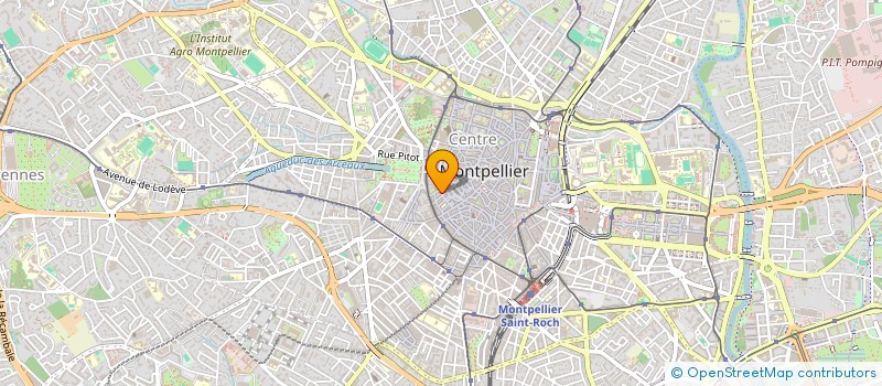 localisation de l'entreprise SCI BIO CLEMENCEAU à MONTPELLIER