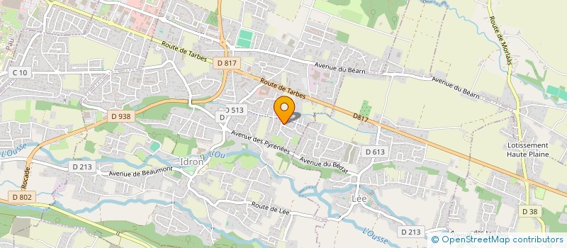 localisation de l'entreprise SCI BIO ET BIEN ETRE  LEE