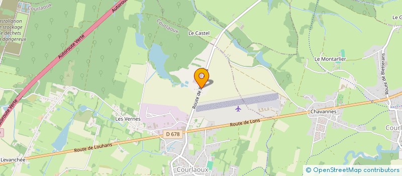 localisation de l'entreprise SCI BIO L.A.B  COURLAOUX