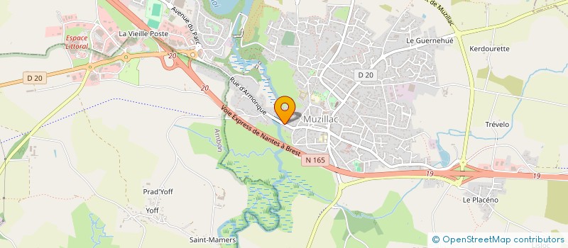localisation de l'entreprise SCI BIO MUZ  MUZILLAC