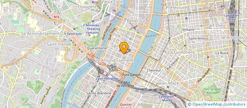 localisation de l'entreprise SCI BIOLOGOS  LYON