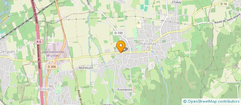 localisation de l'entreprise SCI BION-STUDER  CHASSELAY